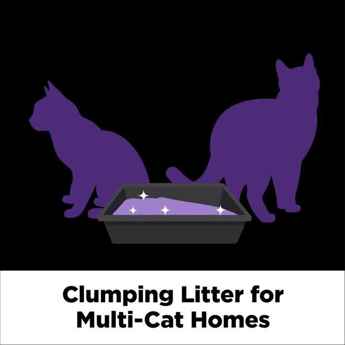 ARM & HAMMER Clump & Seal SLIDE Platinum Multi-Cat Clumping Litter, Easy Clean, Superior Odor Control, 37 Lbs - Image 9