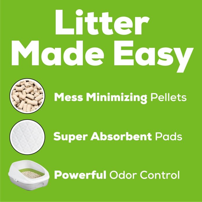 Purina Tidy Cats Non Clumping Litter System, Breeze XL All-in-One Odor Control & Easy Clean Multi Cat Box - 18 lb. Box - Image 11