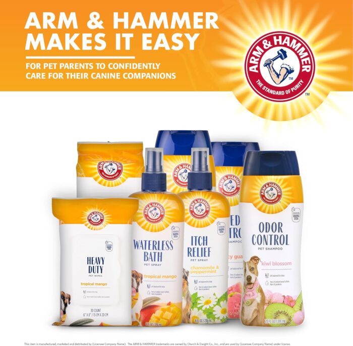 Arm & Hammer for Pets Super Deodorizing Spray for Dogs | Best Odor Eliminating Spray for All Dogs & Puppies | Fresh Kiwi Blossom Scent That Smells Great, 8 Ounces - Image 3