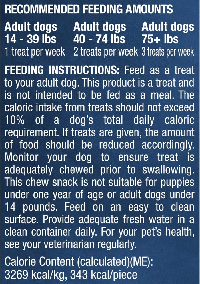 Purina Busy Bone Made in USA Facilities, Long Lasting Small/Medium Breed Adult Dog Chews, Peanut Butter Flavor - (Pack of 4) 6 Ct. Pouches - Image 8