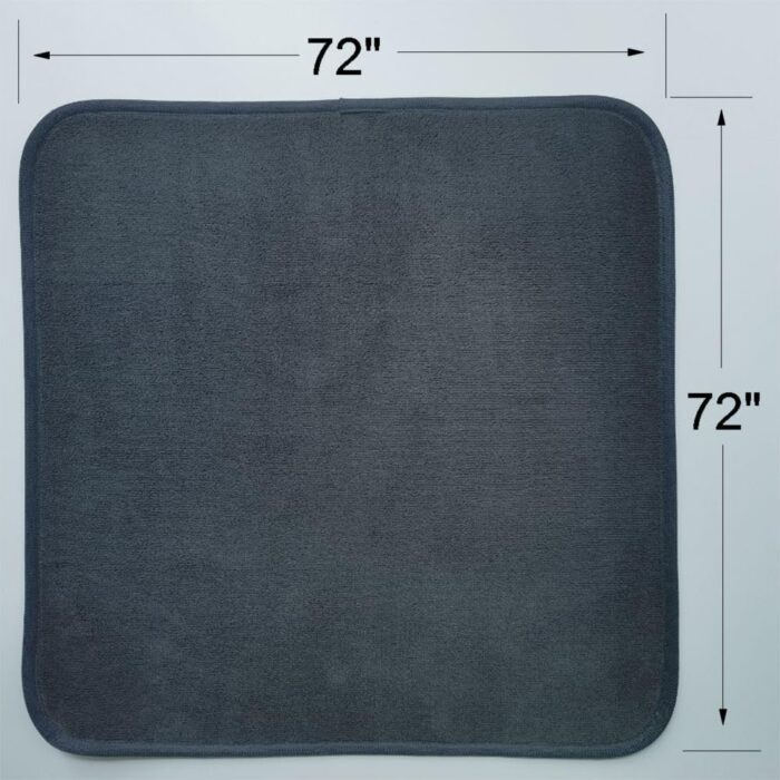 Dog Pee Pads Reusable 72x72 Inch, Fast Absorbent Puppy Pads with Washable, Waterproof, Non Slip, Quick Dry Dog Pads for Puppy Pen - Image 2