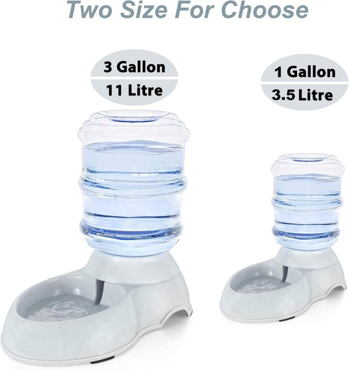 Pet Water Dispenser Station for Large Dogs and Cats,3 Gallon/11L Gravity Automatic Feeder, Cat Dog Water Fountain, Dog Water Bowl Dispenser,Large Breed Dog Drinking Fountain - Image 5