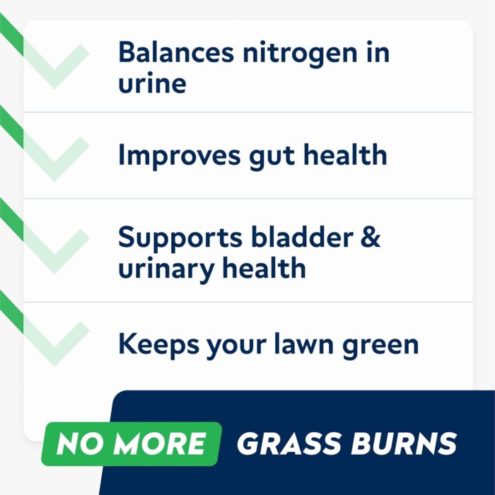 STRELLALAB Dog Pee Grass Helper - Dog Urine Neutralizer for Grass Burn Spots - Grass Treatment for Dog Urine - Dog Pee Lawn Repair Treats with Probiotics - Made in USA - 120 Chews - Image 3