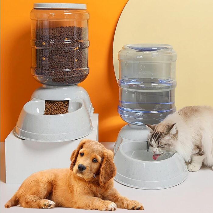 Pet Water Dispenser Station for Large Dogs and Cats,3 Gallon/11L Gravity Automatic Feeder, Cat Dog Water Fountain, Dog Water Bowl Dispenser,Large Breed Dog Drinking Fountain - Image 2