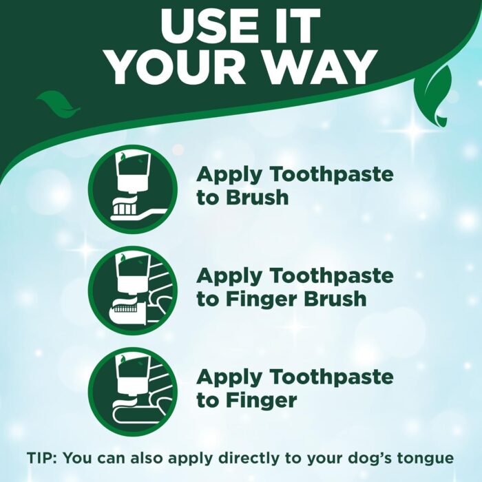 Vet’s Best Enzymatic Dog Toothpaste – Vet Formulated Dental Gel for Teeth Cleaning, Fresh Breath, Tartar Control, Plaque Remover & Oral Hygiene for Dogs, 3.5 oz - Image 8
