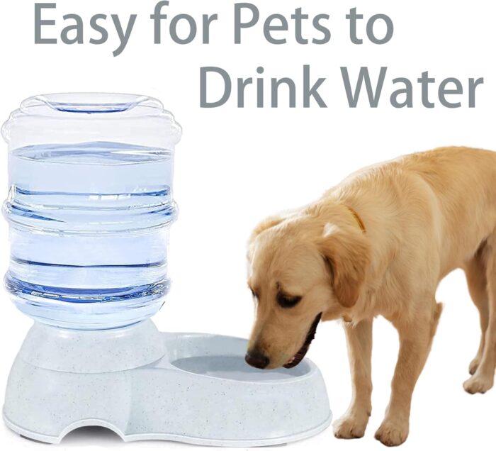Pet Water Dispenser Station for Large Dogs and Cats,3 Gallon/11L Gravity Automatic Feeder, Cat Dog Water Fountain, Dog Water Bowl Dispenser,Large Breed Dog Drinking Fountain - Image 4