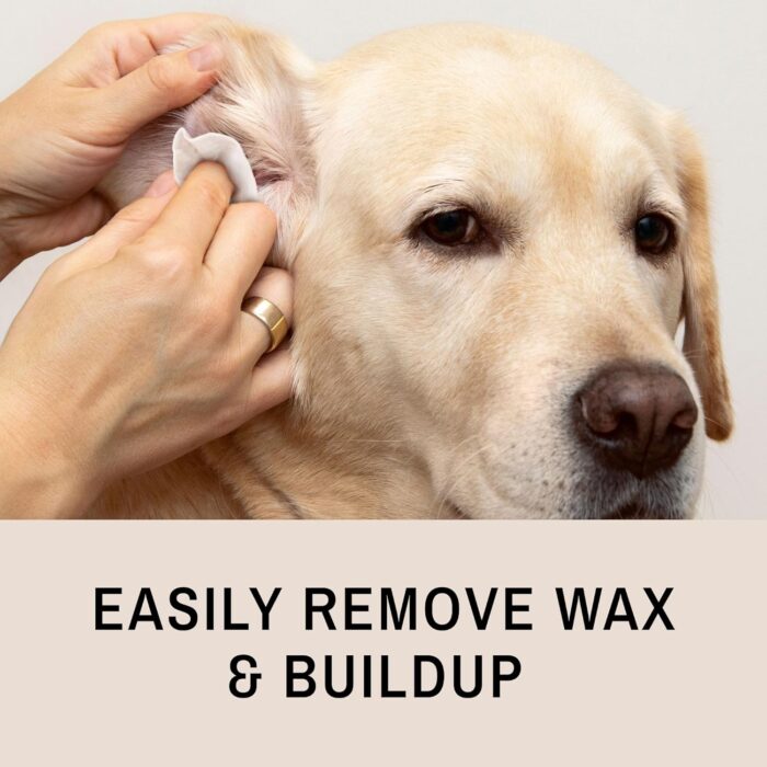 Eye Envy Fresh Ear Cleaning Wipes for Dogs. Made in The USA from Natural Ingredients. Unscented. Prevents Infections. Safe and Non-Irritating. Removes Dirt, Debris, and Wax buildup. 60 Count. - Image 3