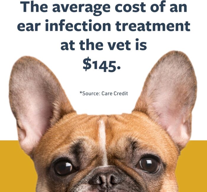 Veterinary Formula Clinical Care Ear Therapy, 8 oz. – Cat and Dog Ear Cleaner – Helps Soothe Itchiness and Clean The Ear Canal of Debris and Buildup - Image 5