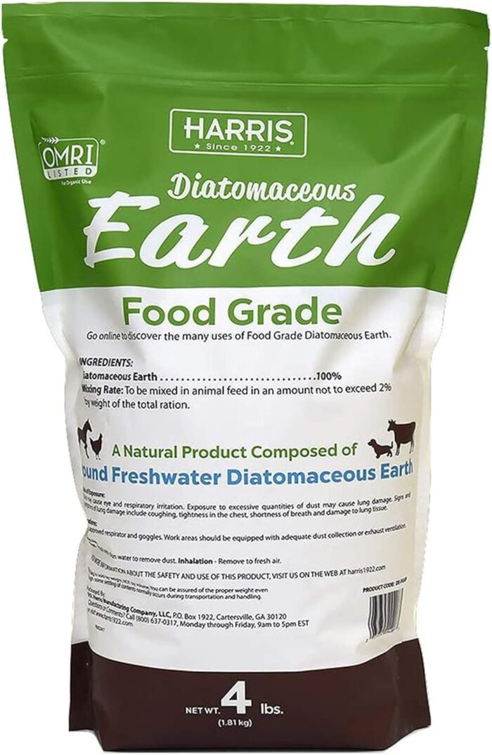 HARRIS Diatomaceous Earth Food Grade, 4lb with Powder Duster Included in The Bag - Image 6