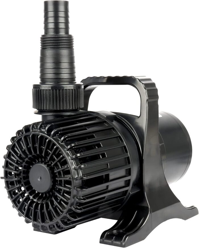 (3200GPH-175W,UL listed) High Flow Large Fountain Submersible Water Pond Sump Pump Aquarium Electric Waterfall Pump Outdoor PS-3200